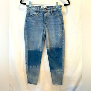 Abercrombie Kids Teen Girls High Rise Mini Mom Jean 13/14